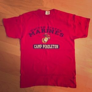 💚 3/$5 Logo USMC Camp Pendleton Shirt
